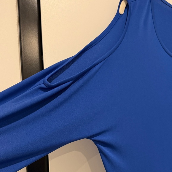 DKNY Sapphire Blue Midi Dress - Picture 3 of 5